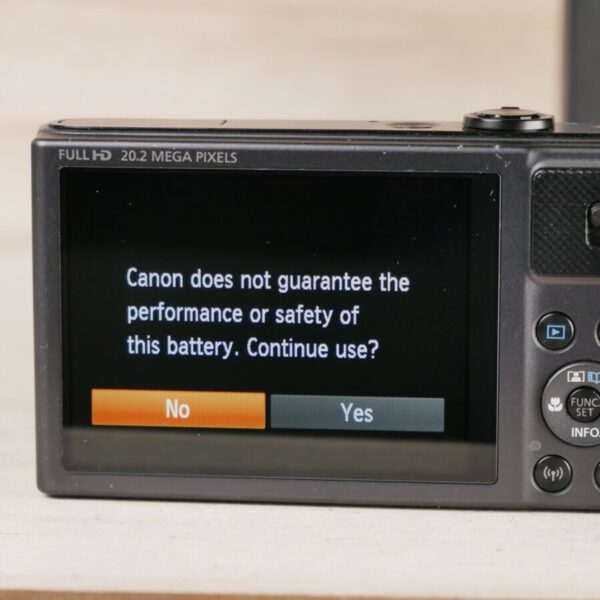Canon Powershot Sx620 Hs 20.2Mp Digital Camera - Black *Good/Tested* - Image 5
