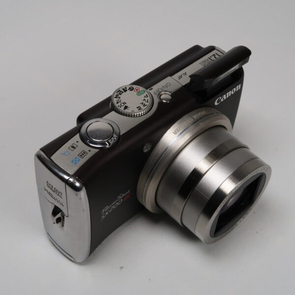 Canon Powershot Sx200 Is 12.1Mp 12X Digital Camera Brown - Image 10