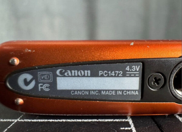 Canon Powershot Sd1400 Is Orange 14.1Mp 4X Zoom Compact Digital Camera - Image 7