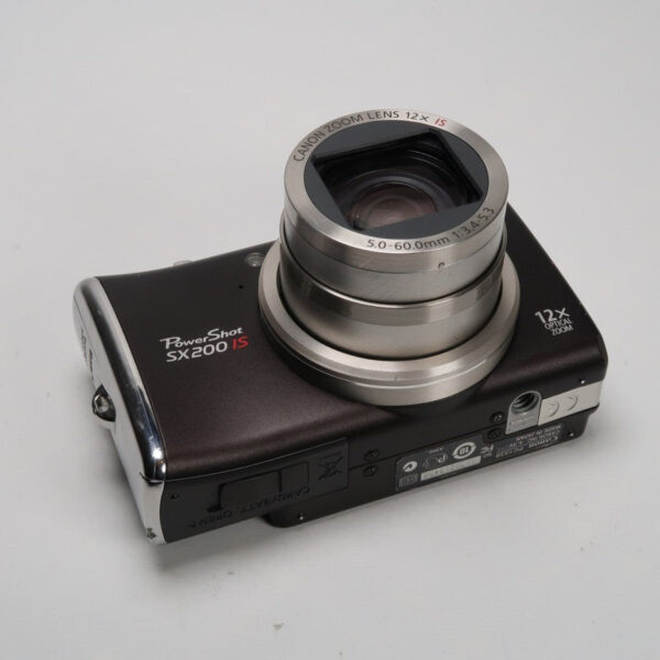 Canon Powershot Sx200 Is 12.1Mp 12X Digital Camera Brown - Image 14