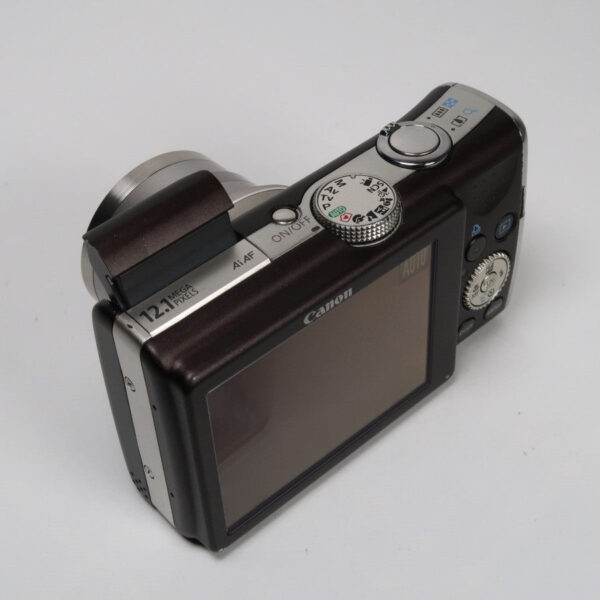 Canon Powershot Sx200 Is 12.1Mp 12X Digital Camera Brown - Image 11