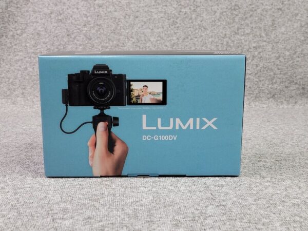Panasonic Lumix G100 4K Mirrorless Camera, Micro Four Thirds, 12-32Mm Lens, Grip