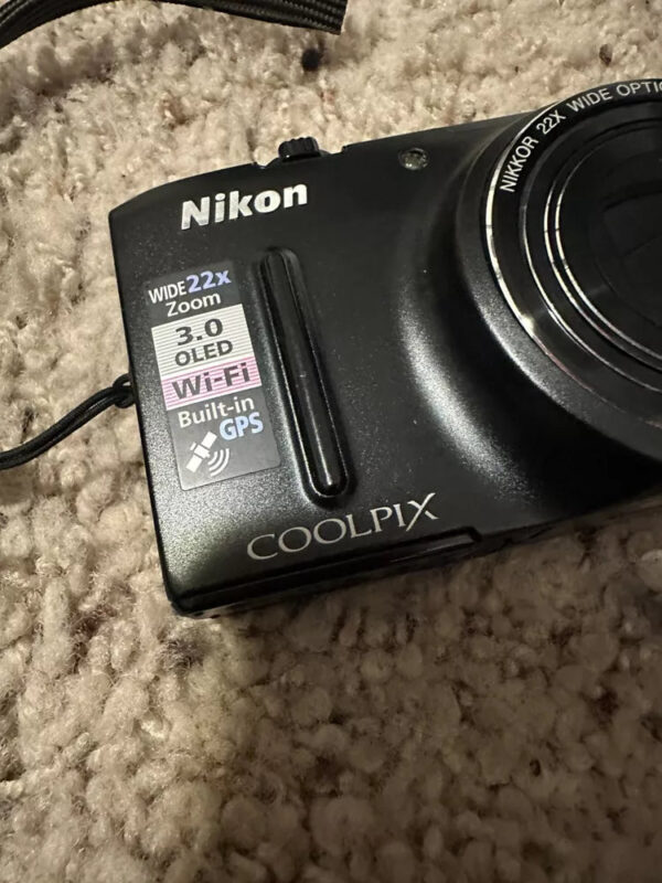 Nikon Coolpix S9500 18 1 Mp Digital Camera Black Un - Image 3