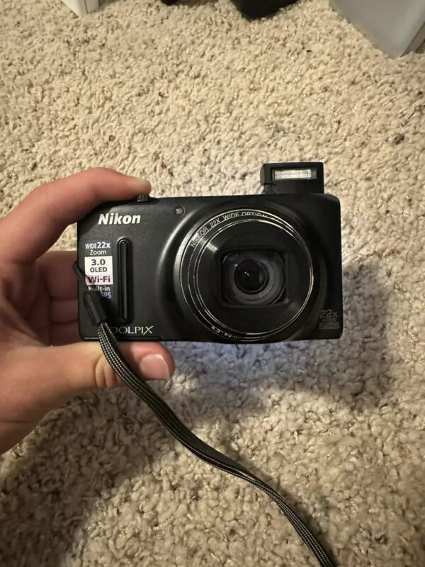Nikon Coolpix S9500 18 1 Mp Digital Camera Black Un - Image 9