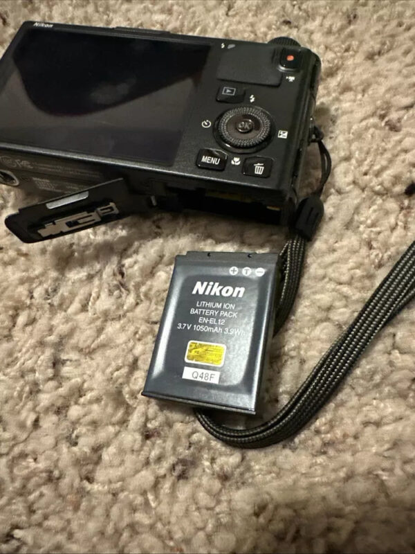 Nikon Coolpix S9500 18 1 Mp Digital Camera Black Un - Image 2