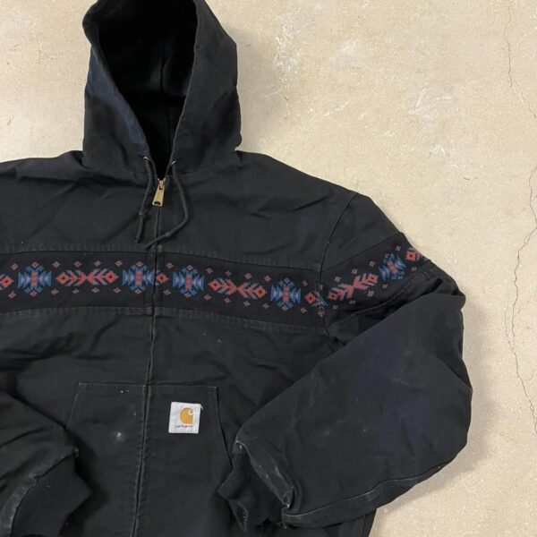 Vintage Carhartt Aztec Jacket - Image 2