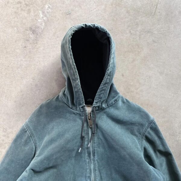 Vintage Green Carhartt Active Jacket - Image 4