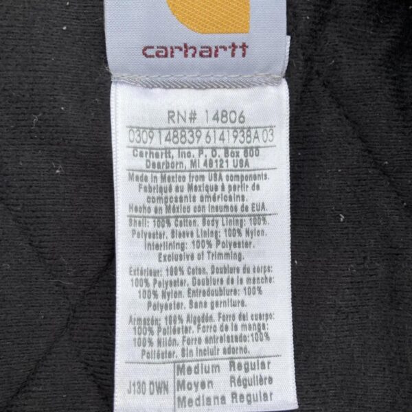 Deep Wine Carhartt Active Jacket Purple Carhartt Jacket J130 - Image 3