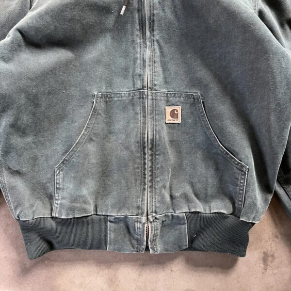 Vintage Green Carhartt Active Jacket - Image 5