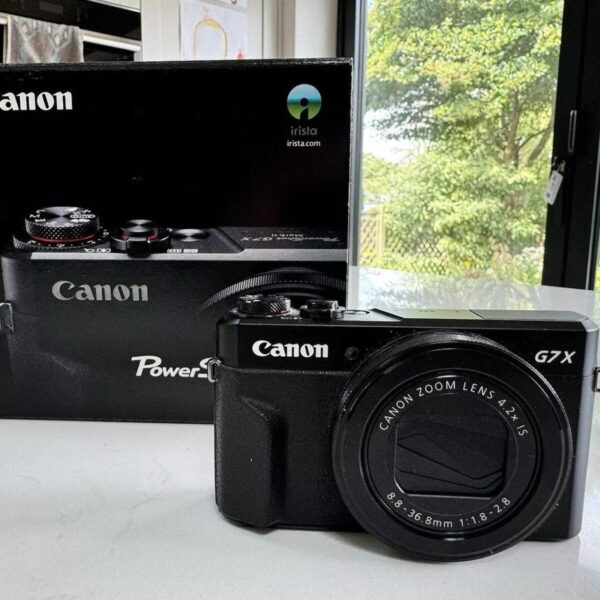 Canon G7X Mark II PowerShot Camera – Excellent Condition - Image 2