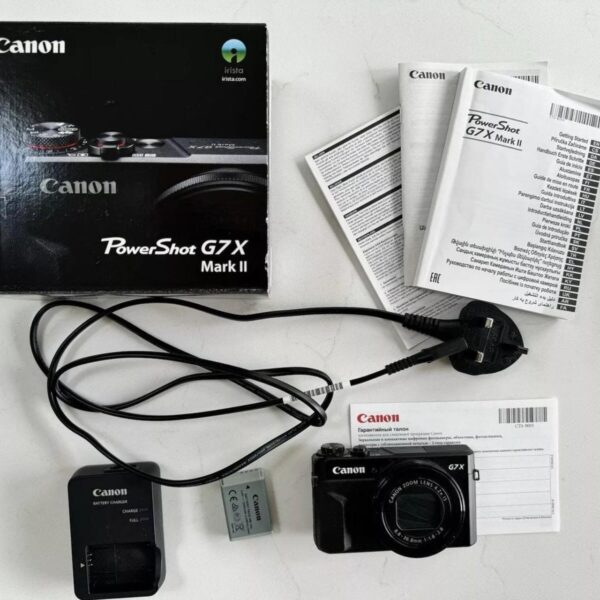 Canon G7X Mark II PowerShot Camera – Excellent Condition - Image 3