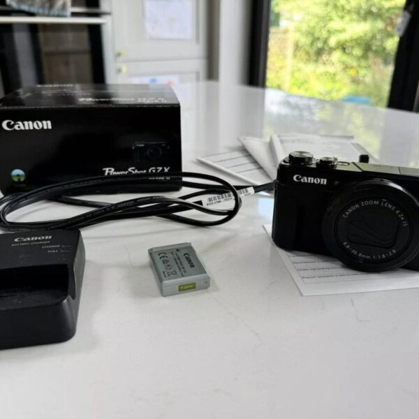Canon G7X Mark II PowerShot Camera – Excellent Condition - Image 4