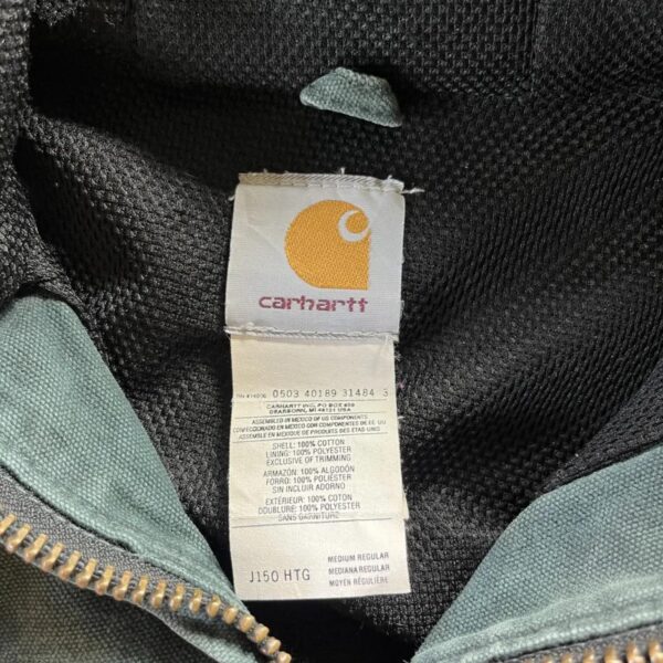 Vintage Green Carhartt Active Jacket - Image 8