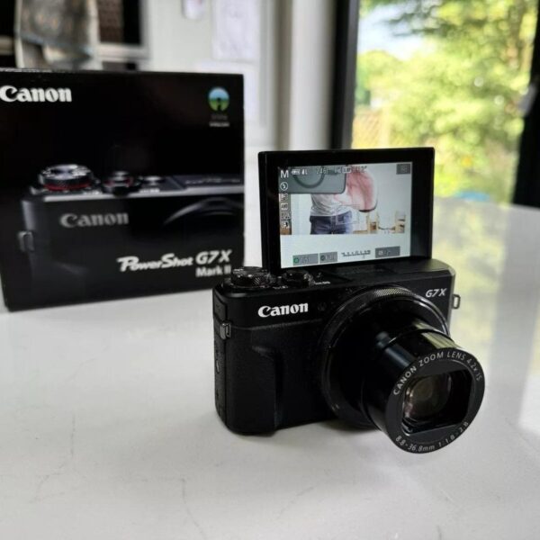 Canon G7X Mark II PowerShot Camera – Excellent Condition - Image 7