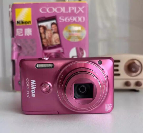 Nikon Coolpix S6900 Compact Digital Camera Built-In Wi-Fi PINK - Image 3