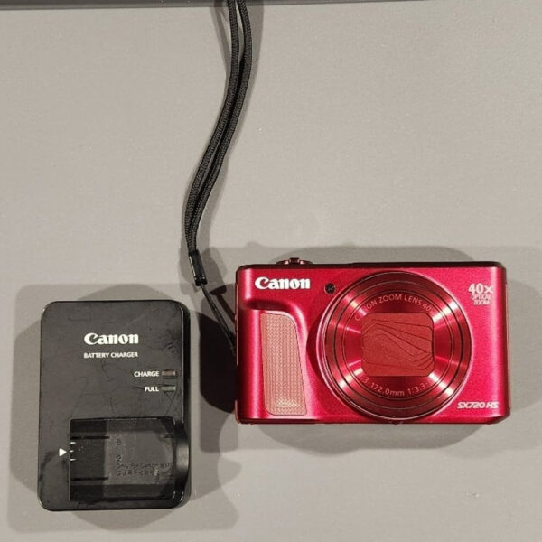 Canon Powershot Sx740 Hs 20 3 Megapixel Digital Camera Red Bo - Image 5