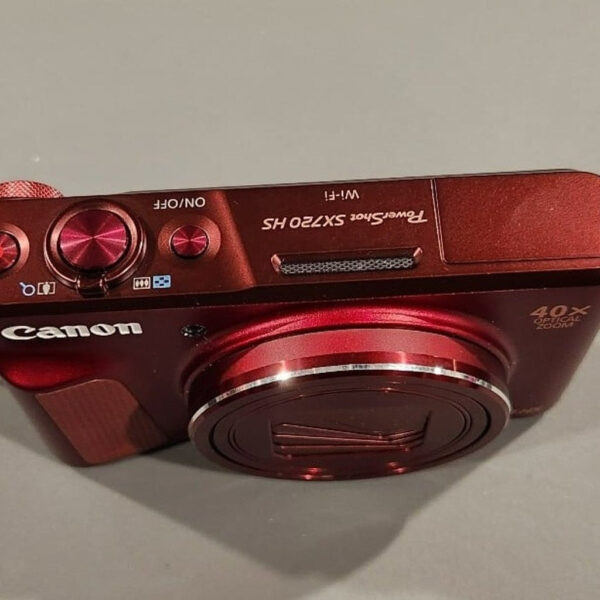Canon Powershot Sx740 Hs 20 3 Megapixel Digital Camera Red Bo - Image 2