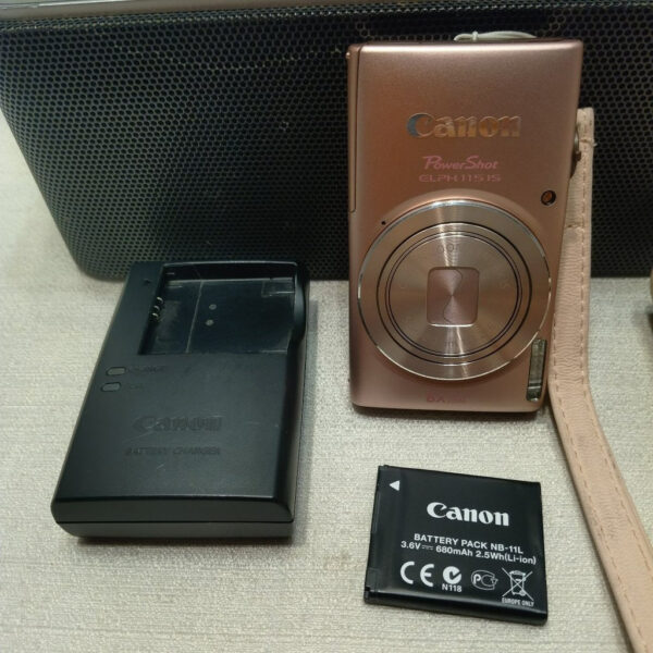 Canon Powershot Elph 115 Is Digital Camera Yx