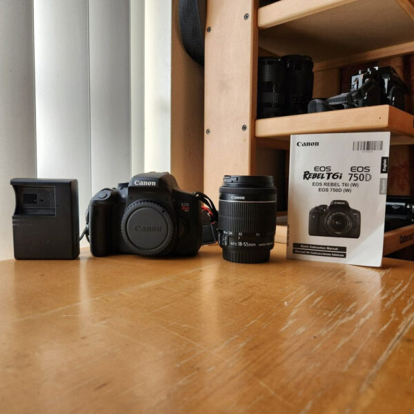 Canon Eos Rebel T6I 750D Digital Camera Ef S 18 55Mm Is Lens Xm - Image 12