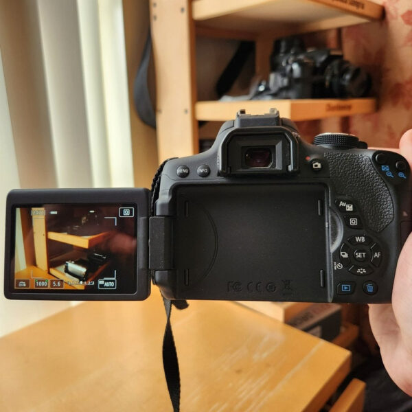 Canon Eos Rebel T6I 750D Digital Camera Ef S 18 55Mm Is Lens Xm - Image 8