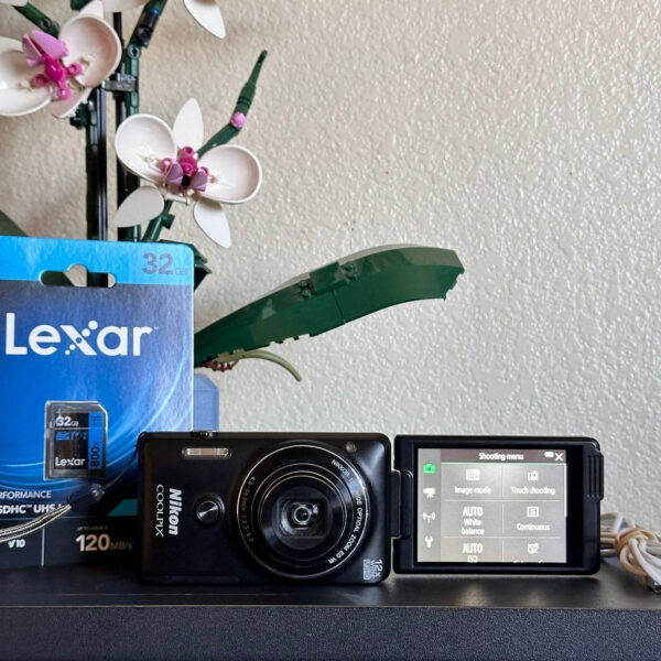 Nikon Coolpix S6900 16Mp Black Compact Digital Camera With Flip Screen And Wi Fi Hj - Image 12