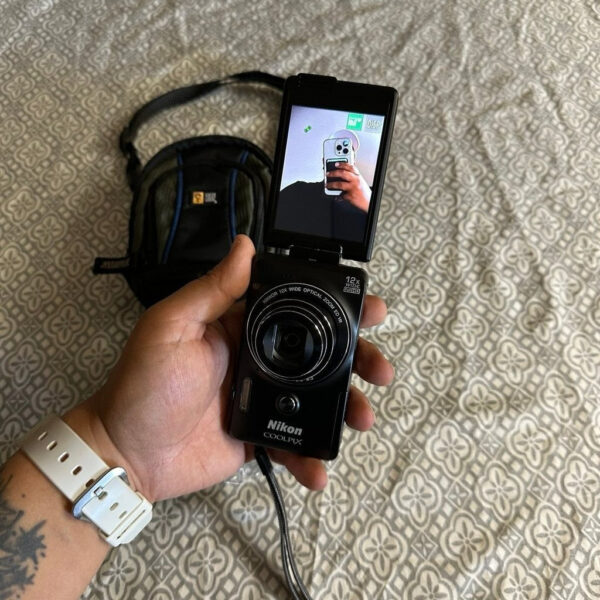Nikon Coolpix S6900 Black 16 0Mp 12X Zoom Wifi Digital Camera Great Condition Ft - Image 6