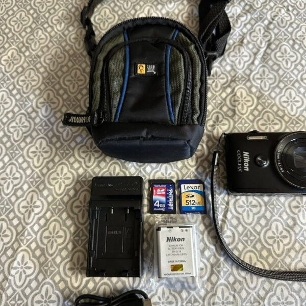 Nikon Coolpix S6900 Black 16 0Mp 12X Zoom Wifi Digital Camera Great Condition Ft - Image 8