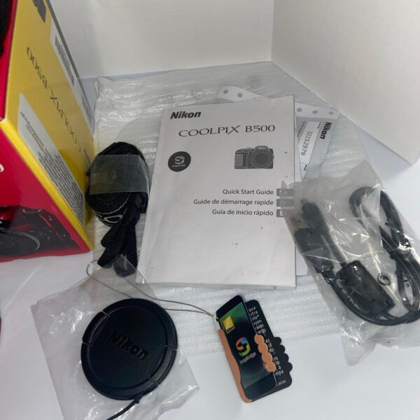 Nikon Coolpix B500 16 Mp Digital Camera Red Oa - Image 10