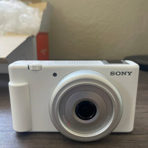 Sony White Zv 1F Digital Camera Ak