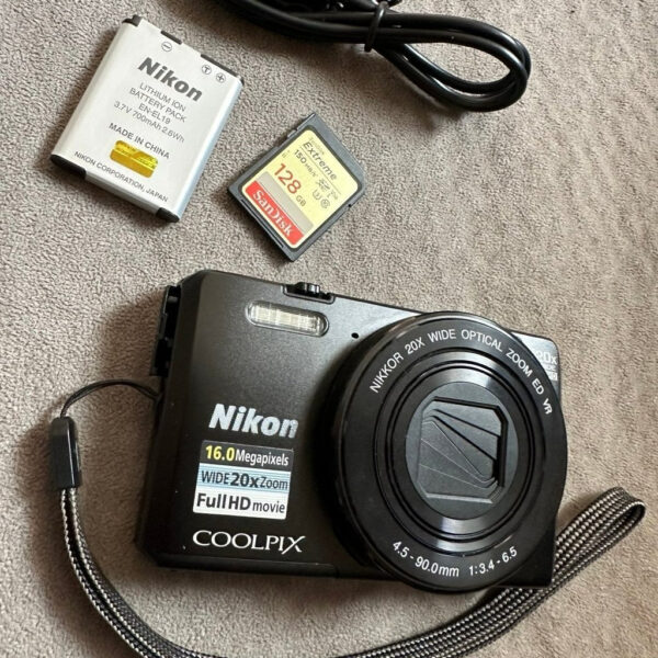 Nikon Coolpix S7000 16 Mp Compact Digital Camera Black Cx - Image 11