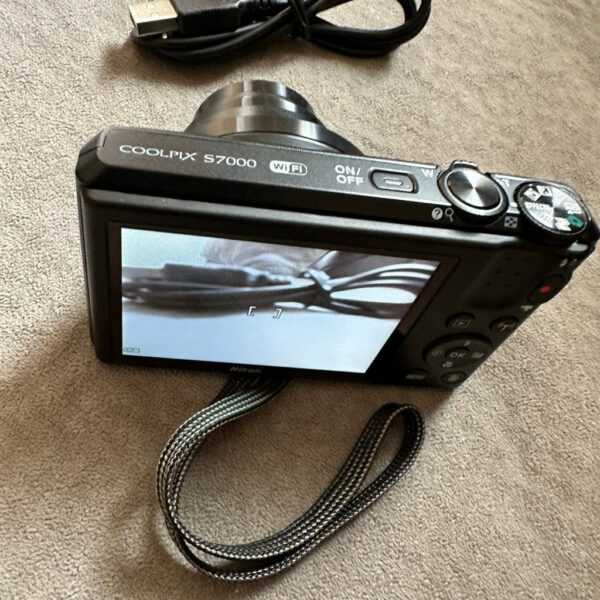 Nikon Coolpix S7000 16 Mp Compact Digital Camera Black Cx - Image 4