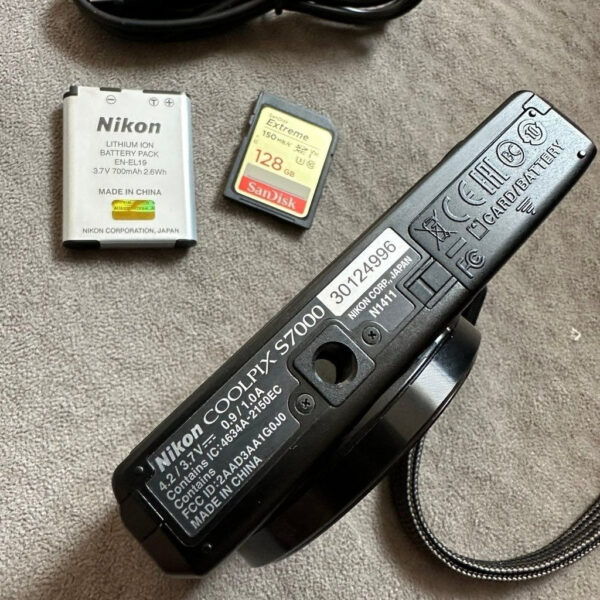 Nikon Coolpix S7000 16 Mp Compact Digital Camera Black Cx - Image 5