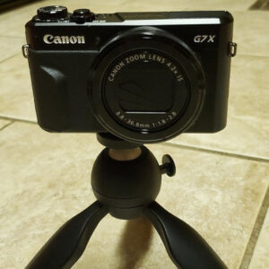 Canon G7X Mark Ii With Tripod Wa