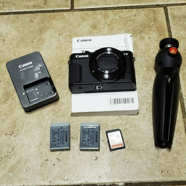 Canon G7X Mark Ii With Tripod Wa - Image 6