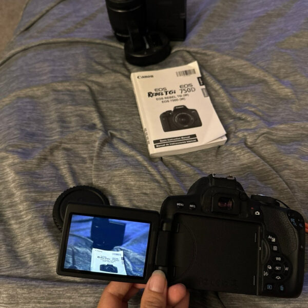 Canon Eos Rebel T6I Digital Camera Wy - Image 9