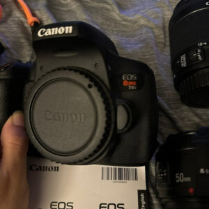 Canon Eos Rebel T6I Digital Camera Wy