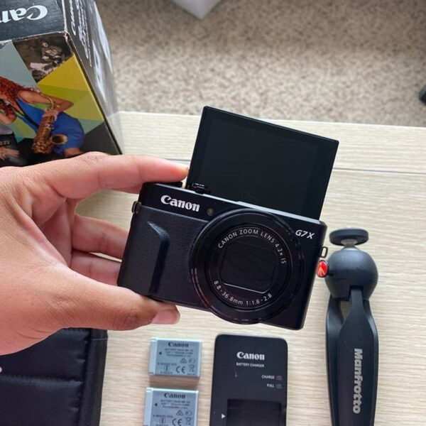 Canon Powershot G7X Mark Ii Digital Camera Video Creator Kit Bundle Zn - Image 5