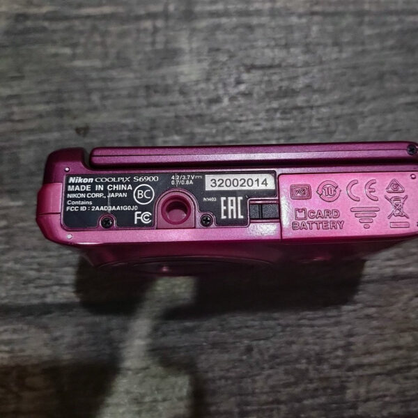 Nikon Coolpix S6900 Pk Digital Camera Glossy Pink 12X Optical Zoom 16 02Mp Wi Fi Zv - Image 5