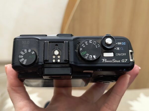 Canon PowerShot G7 10.0MP Digital Camera - Black Fully Working Great Shape - Image 7