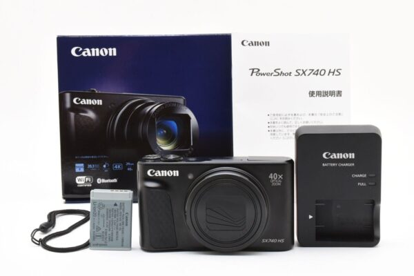 📸 Canon PowerShot SX740 HS 20.3MP Digital Camera – Black [Near Mint] – From JAPAN - Image 12