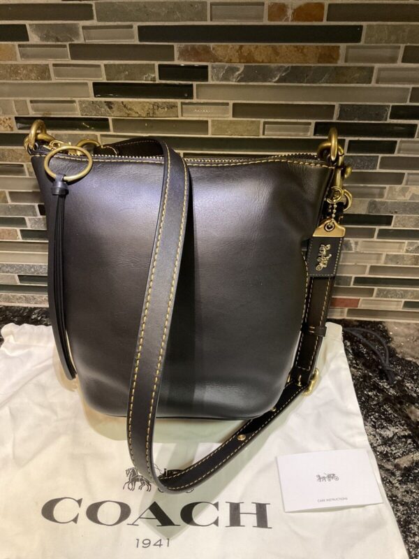 🔥Coach Originals 1941 Archive  Duffle 20 Glovetanned Leather 78804 Black