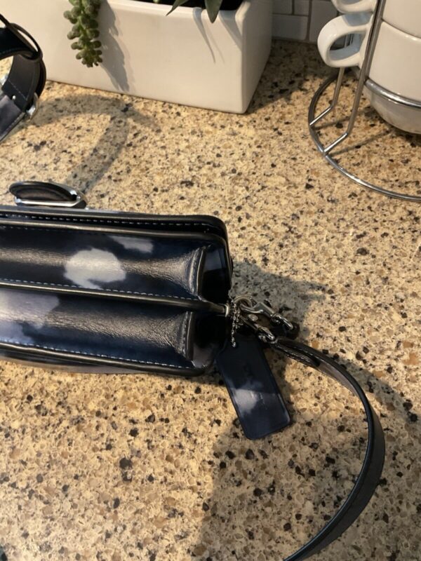 Tabby Shoulder Bag 20 With Tie Dye Print Leather CU079 - Image 10