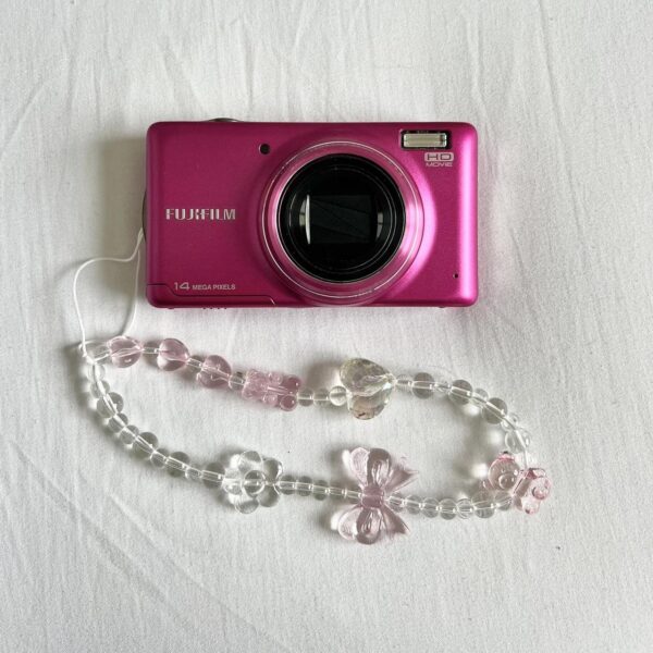 Used Samsung Vintage Finepix T350 14MP Pink Digital Camera - Image 4