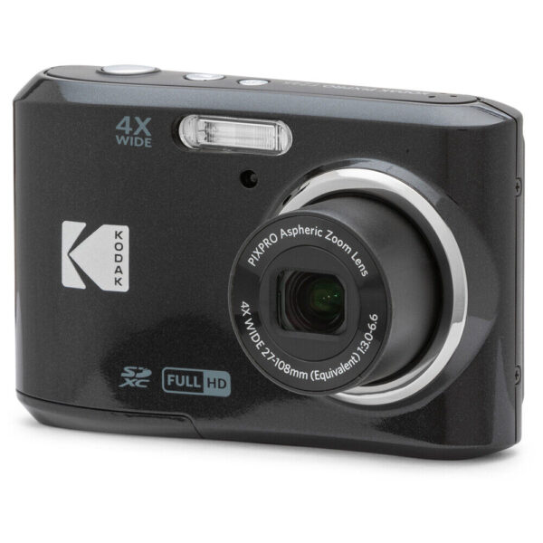 Kodak PIXPRO FZ45 16MP Digital Camera Black with Lexar 64GB Memory Card - Image 2