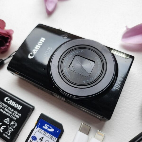 Black Canon Ixus 190 Digital Camera Sr - Image 4