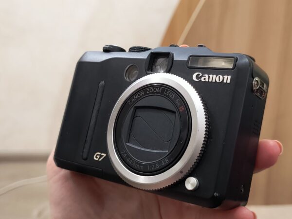 Canon PowerShot G7 10.0MP Digital Camera - Black Fully Working Great Shape - Image 3