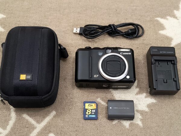 Canon PowerShot G7 10.0MP Digital Camera - Black Fully Working Great Shape - Image 17