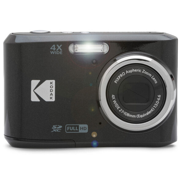 Kodak PIXPRO FZ45 16MP Digital Camera Black with Lexar 64GB Memory Card - Image 6