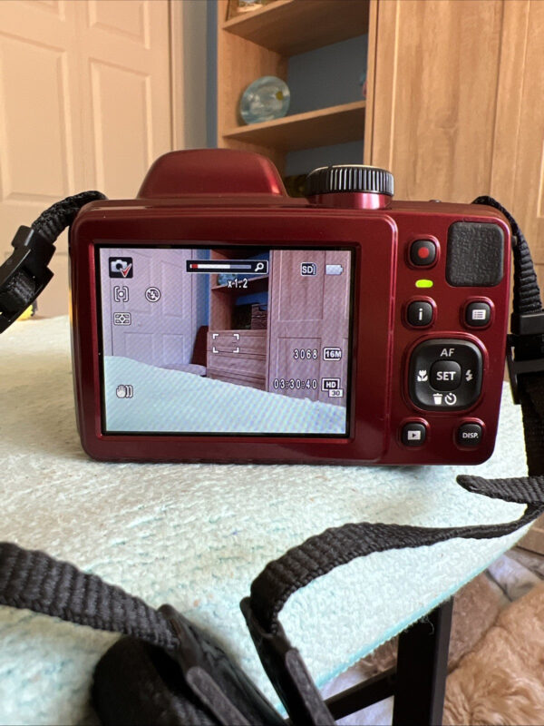 📸 Kodak PixPro AZ401 Digital Camera – Red | Pre-Owned Bundle - Image 2