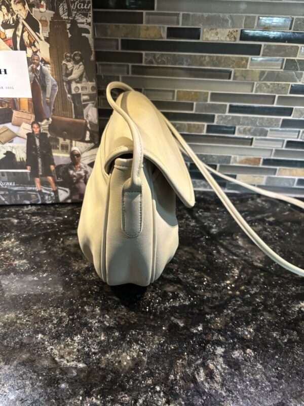 COACH Vintage Cafe Bag Lightweights Glovetanned Cowhide Leather Bone 4111 - Image 4